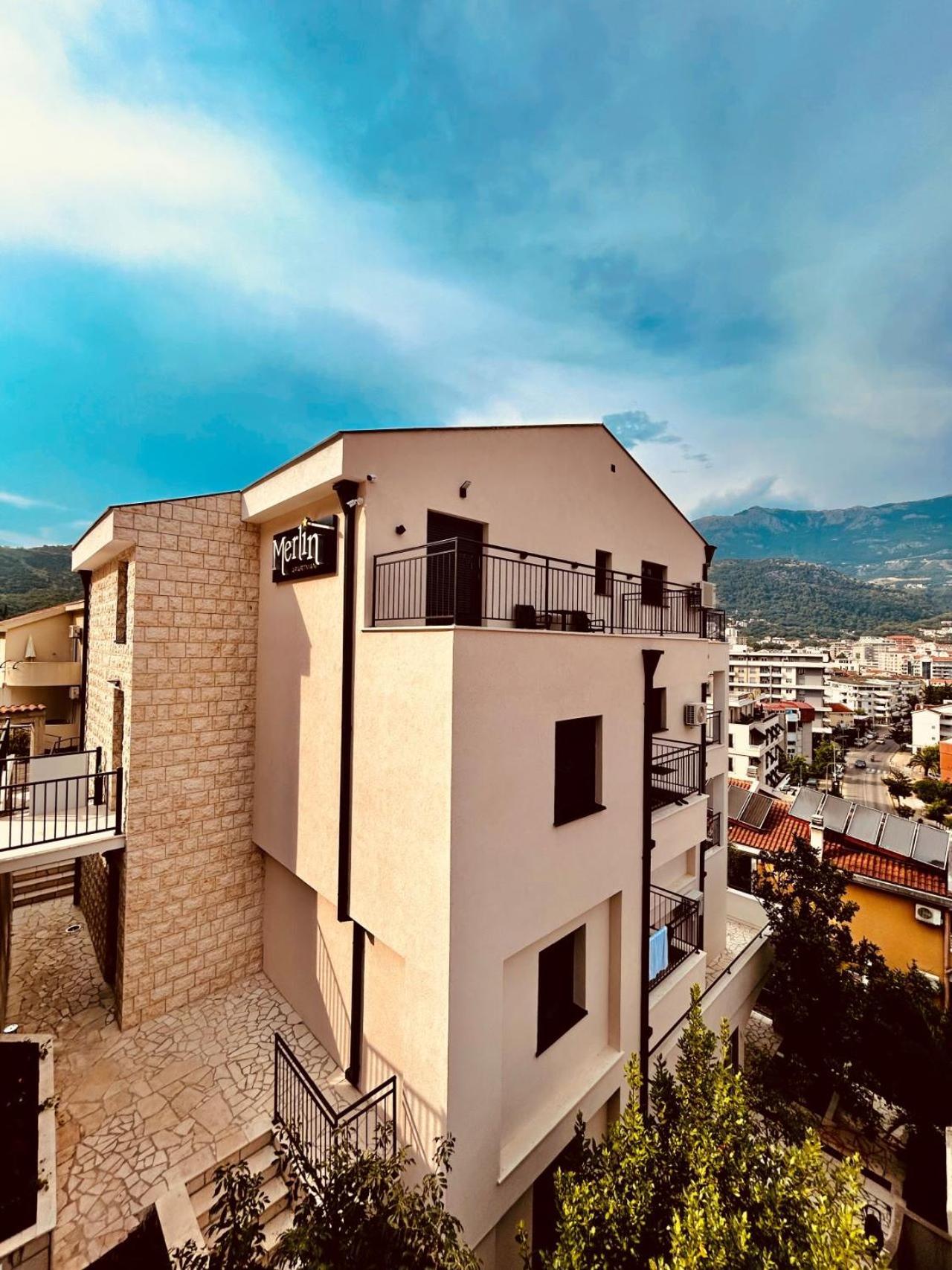 Merlin Prestige Apartments Μπούντβα Εξωτερικό φωτογραφία